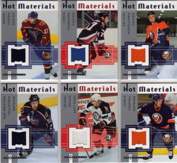 2005-06 Hot Prospects Hot Materials #HMCT Chris Thorburn