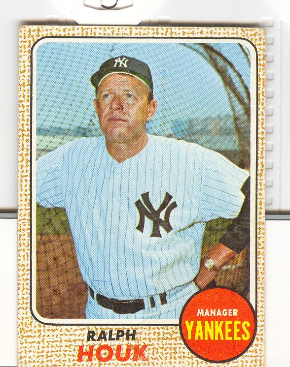 1968 Topps #47 Ralph Houk MG