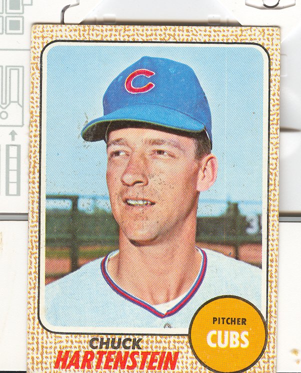 1968 Topps #13 Chuck Hartenstein RC