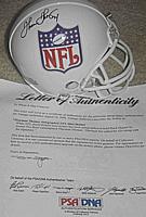 THURMAN THOMAS autographed ( autograph, signed ) NFL mini helmet PSA/DNA