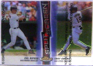 1999 Finest Split Screen #SS5 C.Ripken REF/T.Gwynn