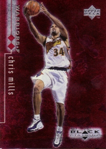 1998-99 Black Diamond Double Diamond #37 Chris Mills