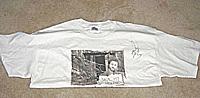 DUSTIN DIAMOND  (Screech of Saved By the Bell TV show) autographed T-shirt 