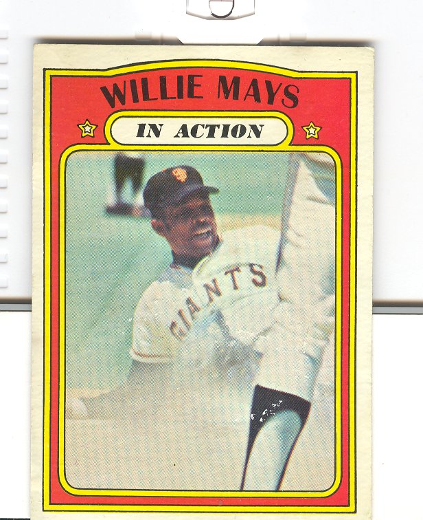 1972 Topps #50 Willie Mays IA