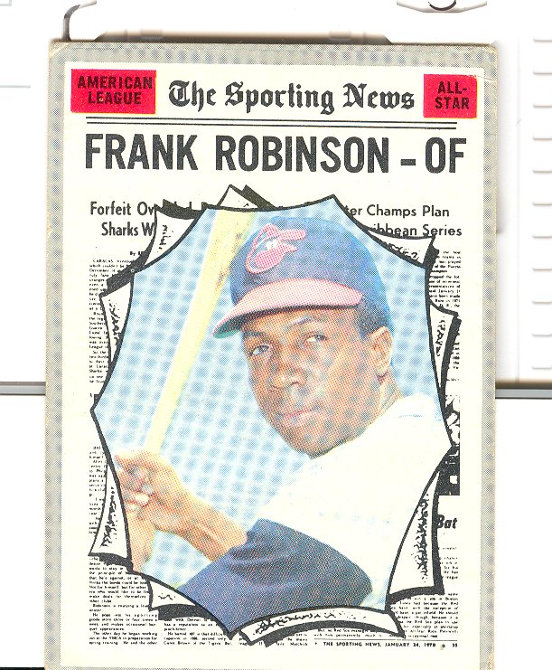 1970 Topps #463 Frank Robinson AS