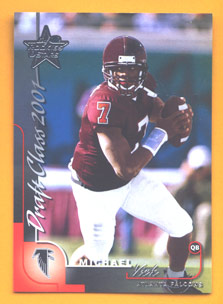 2000 Leaf Rookies and Stars #301 Michael Vick XRC