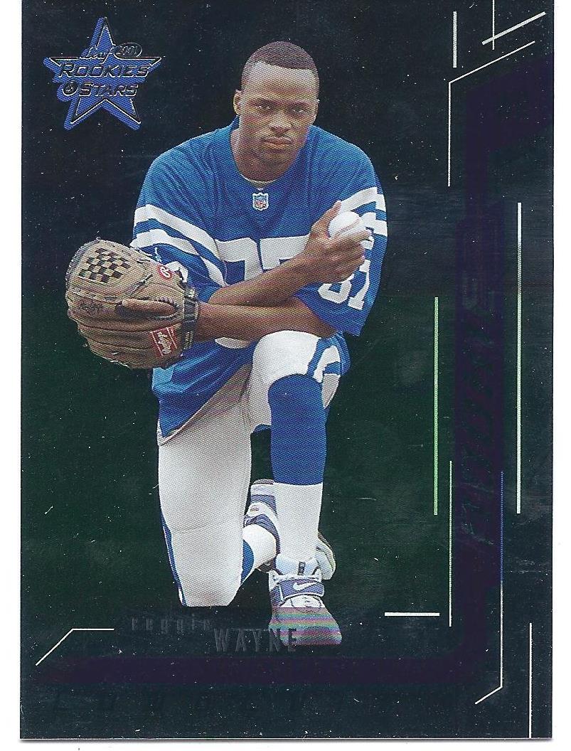 2001 Leaf Rookies and Stars Longevity #179 Reggie Wayne RPS