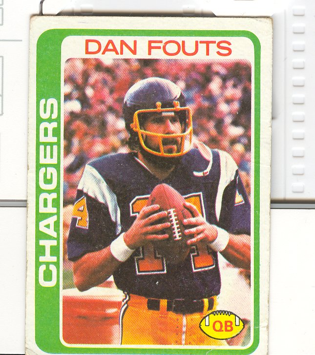 1978 Topps #499 Dan Fouts