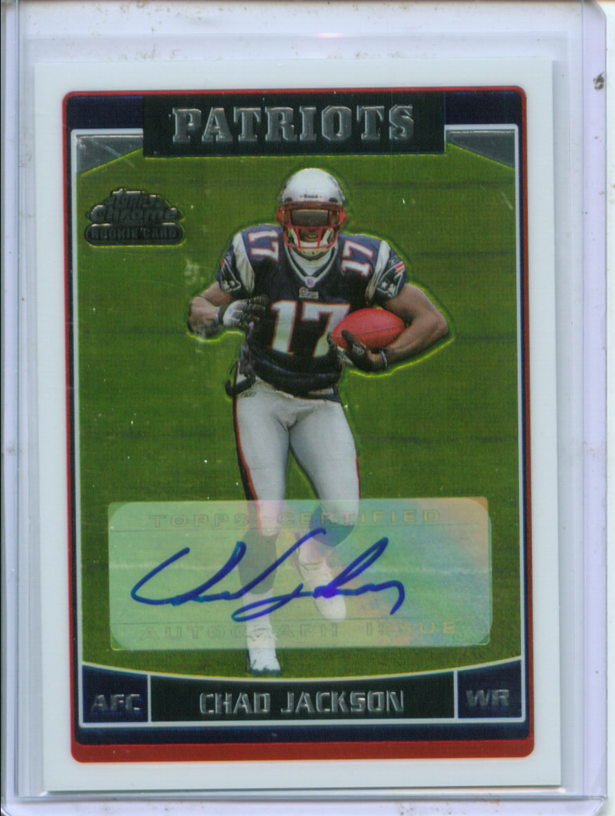 2006 Topps Chrome Rookie Autographs #233 Chad Jackson C