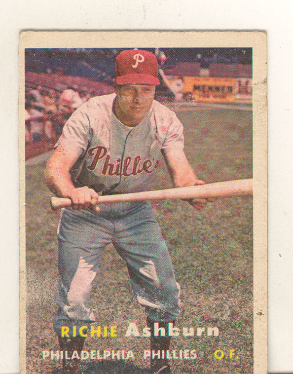 1957 Topps #70 Richie Ashburn