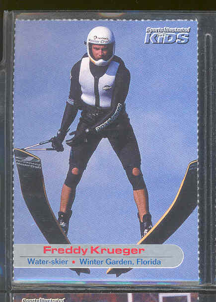 2001 Sports Illustrated for Kids #35 Freddy Krueger Water Skier Winter Garden , Florida  Rookie 