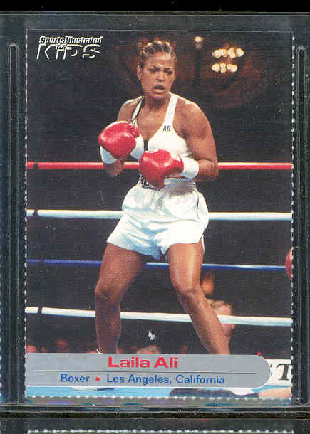 2001 Sports Illustrated For Kids #29 Laila Ali Boxing Rookie Card RARE Dancing with the stars  