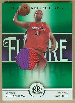 2005-06 Reflections Green #138 Charlie Villanueva JSY