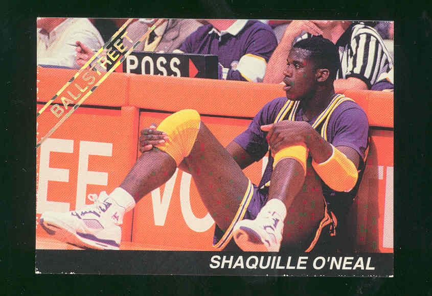 1992 Ball Street #11 Shaquille O'Neal Rookie 