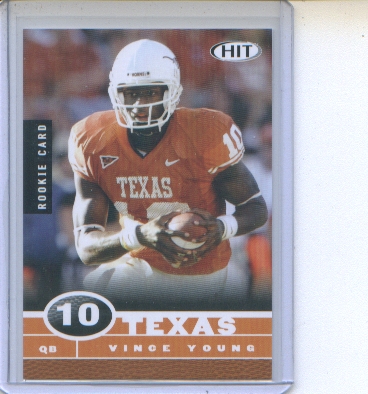 Vince Young 2006 Sage Hit National Promo #2/5 front image