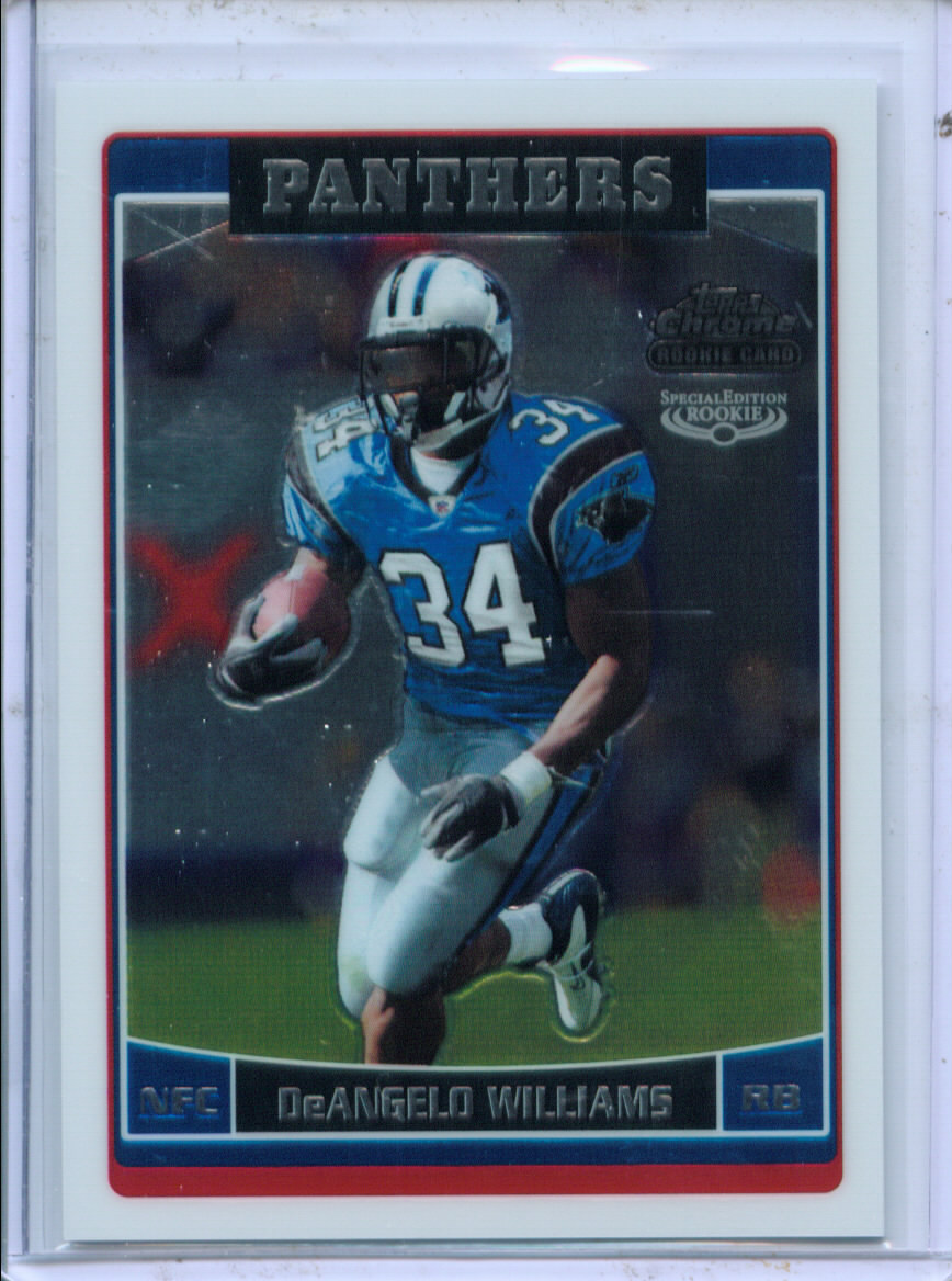 2006 Topps Chrome Special Edition Rookies #228 DeAngelo Williams