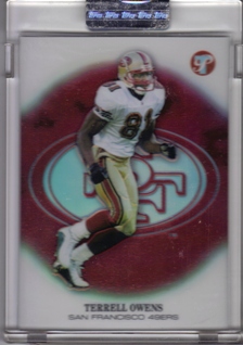 2002 Topps Pristine Refractors #43 Terrell Owens