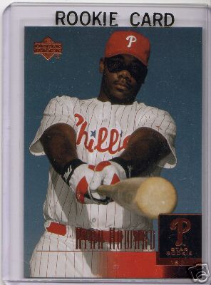 2001 Upper Deck Prospect Premieres #62 Ryan Howard XRC