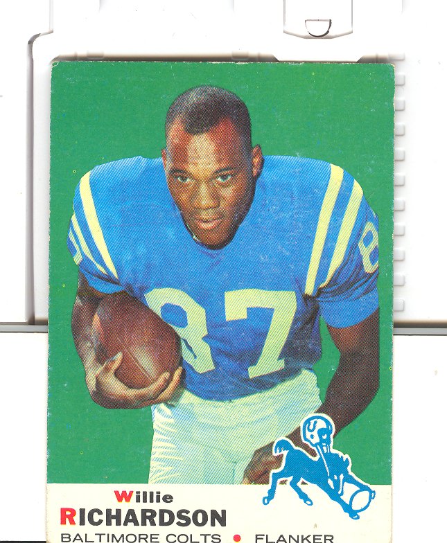 1969 Topps #5 Willie Richardson