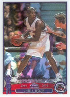 2003-04 Topps Chrome Refractors #114 Chris Bosh