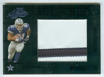 2005 Absolute Memorabilia Tools of the Trade Material Blue Spectrum #48 Julius Jones