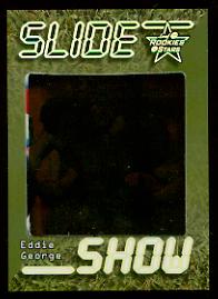 1999 Leaf Rookies and Stars SlideShow Green #SS34 Eddie George