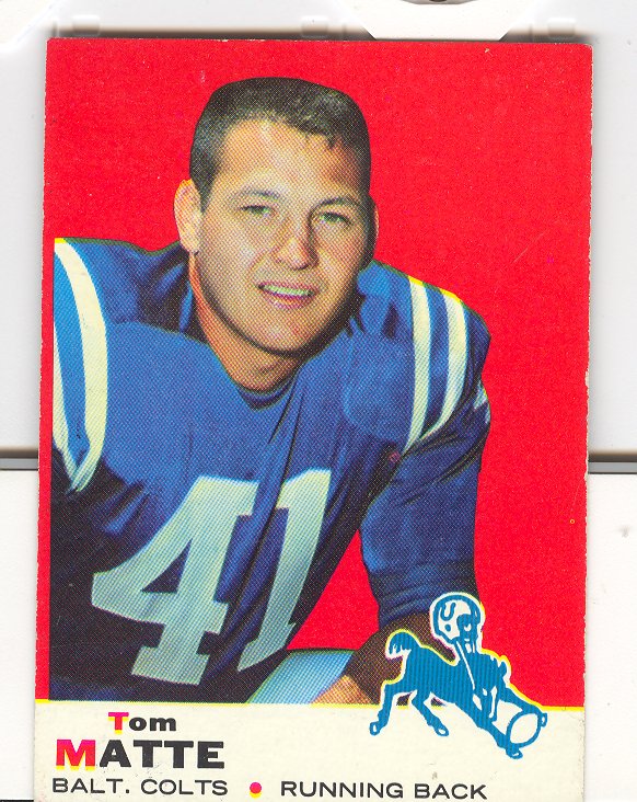 1969 Topps #47 Tom Matte