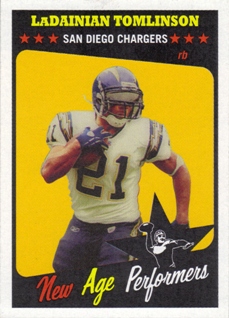 2005 Topps Heritage New Age Performers #NAP2 LaDainian Tomlinson