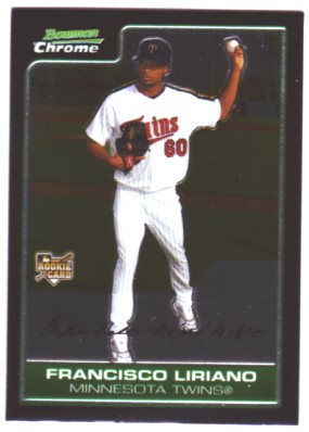 2006 Bowman Chrome #218 Francisco Liriano (RC)