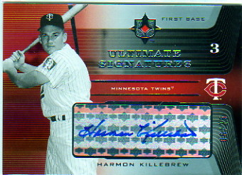 2004 Ultimate Collection Signatures #HK H.Killebrew w/Bat/25