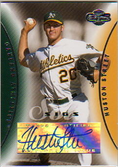 2006 Topps Co-Signers Solo Sigs #HS Huston Street G/250 *