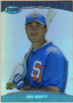 2004 Bowman's Best #JK Jon Knott FY AU RC