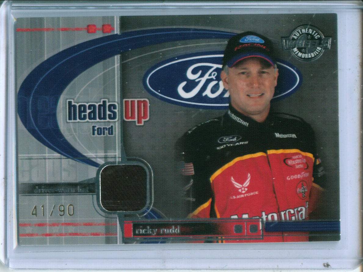 2003 Wheels American Thunder Heads Up Manufacturer #HUM31 Ricky Rudd