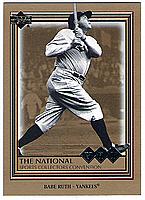 2006 Upper Deck National Sports Card Convention #MLB-2 Babe Ruth VIP promo