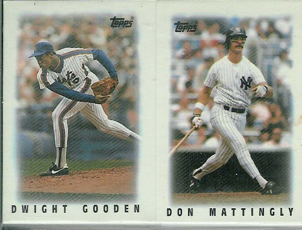 1986 TOPPS MINI LEADERS COMPLETE BASEBALL SET