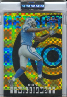 2004 Finest Uncirculated Gold Xfractors #76 Roy Williams WR
