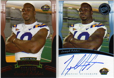 2006 Press Pass Legends Bronze #B15 Joseph Addai