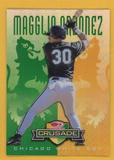 1998 Leaf Rookies and Stars Crusade Update Green #130 Magglio Ordonez