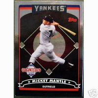 2006 Topps National Baseball Card Day Inserts #T2 Mickey Mantle FOIL