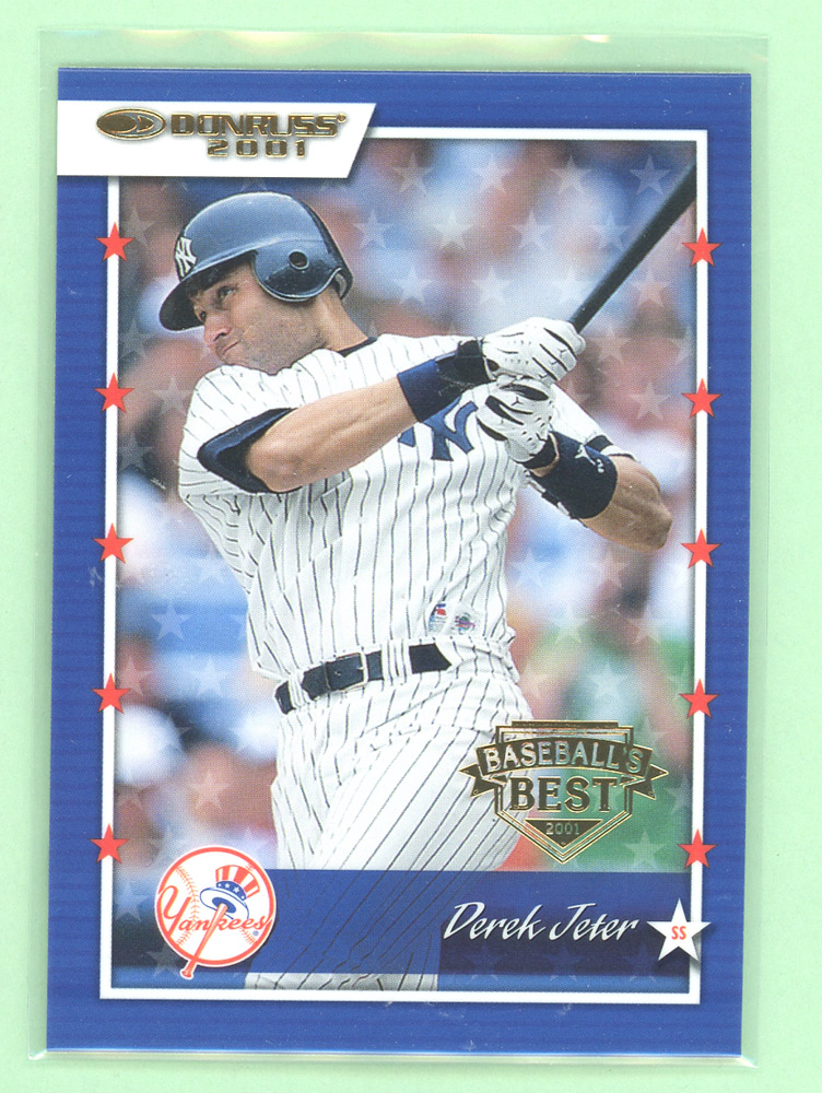 2001 Donruss Baseball's Best Gold #5 Derek Jeter
