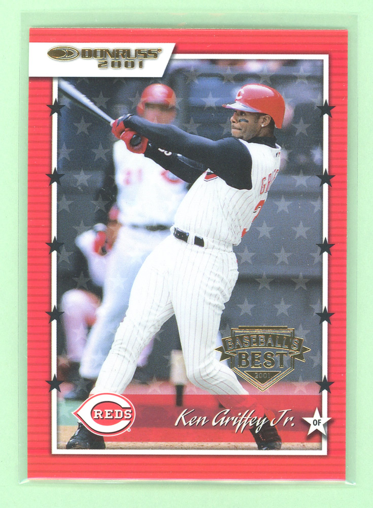 2001 Donruss Baseball's Best Gold #13 Ken Griffey Jr.