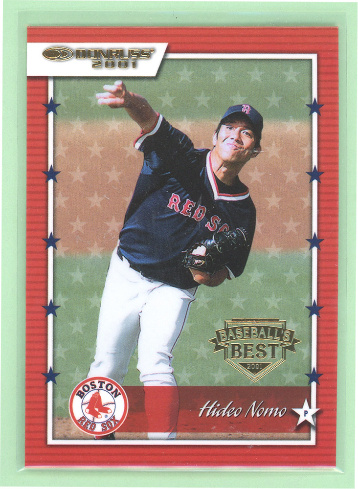 2001 Donruss Baseball's Best Gold #47 Hideo Nomo