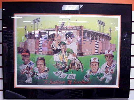 Tradition of Excellence Autographed Print 