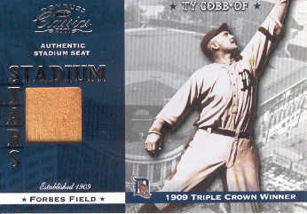 2001 Donruss Classics Stadium Stars #SS5 Ty Cobb