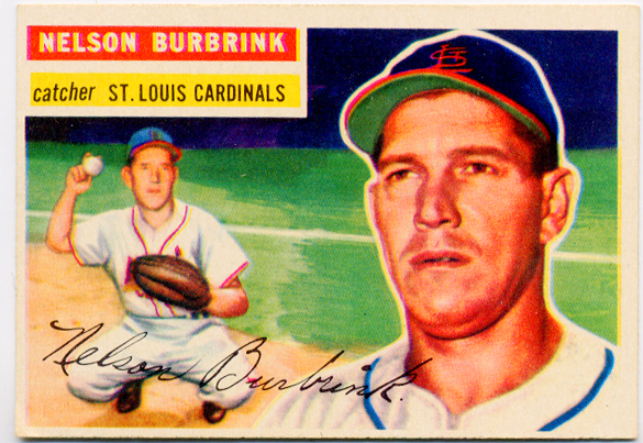1956 Topps #27 Nelson Burbrink DP RC