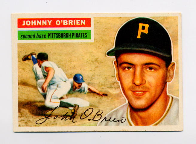 1956 Topps #65 Johnny O'Brien