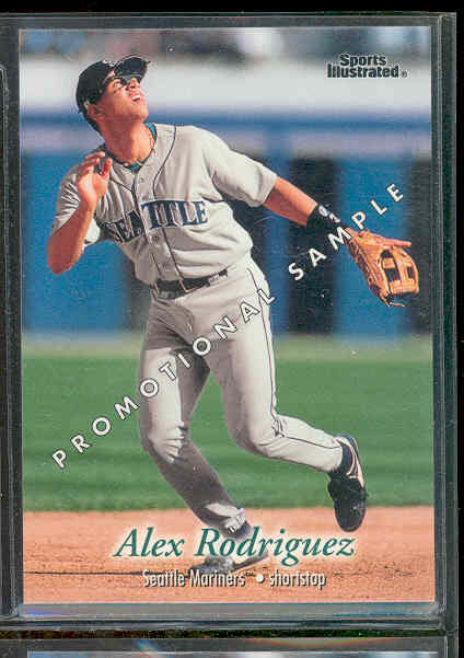1997 Fleer Sports Ilustrated Promo Promotional Sample Alex Rodriguez 