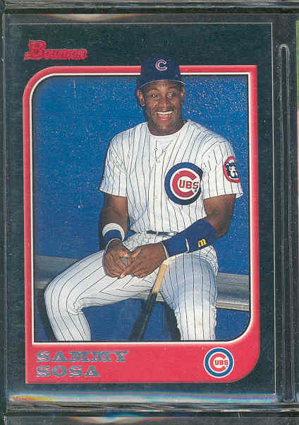 1997 Bowman #PP4 Sammy Sosa PROMO Cubs RARE