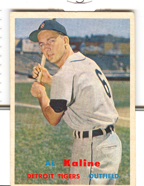 1957 Topps #125 Al Kaline