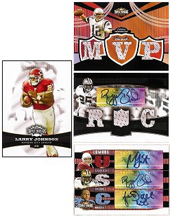 2006 Topps Triple Threads Football Factory Sealed Hobby Box (2 Triple Memorabilia Cards Per Box with 1 Guaranteed to be Autographed)   
